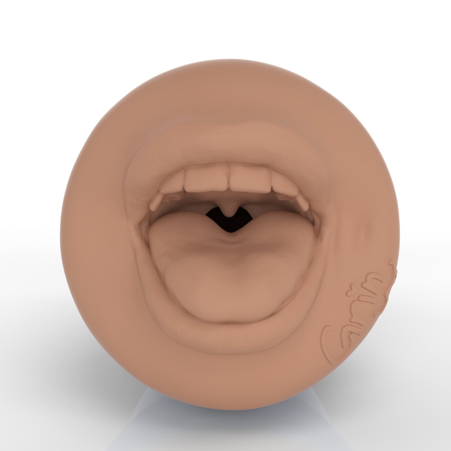 Kawaii Grin Fansly Fleshlight: Fox Girl Face Fuck with Fangs!