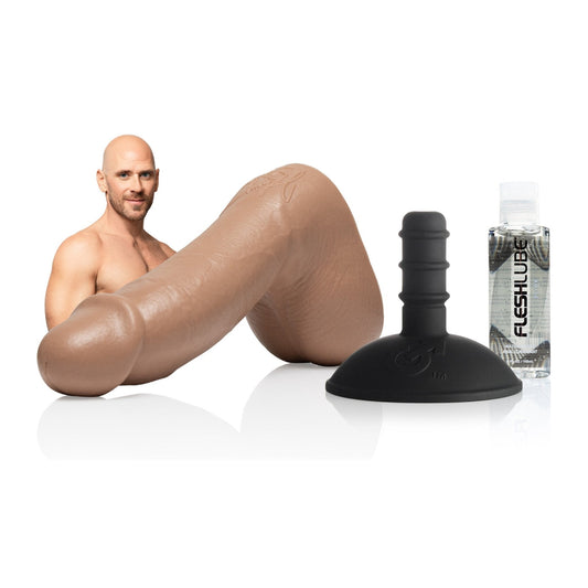 Johnny Sins Dildo-Paket mit Fleshlube Slide